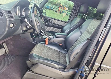 2014 Mercedes-Benz G 63 Amg z USA, uszkodzony, nr VIN WDCYC7DF6EX222651